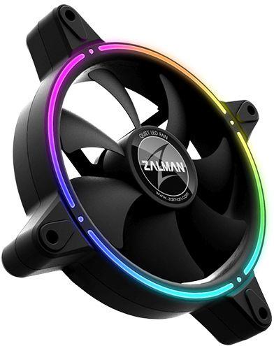 Вентилятор Zalman ZM-RFD120A Addressable 120мм, 3-pin, 1500об/мин, 26 дБ, ARGB, черный, Ret