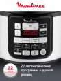 Мультиварка-скороварка Moulinex CE620D32 5л 1000Вт серебристый/черный