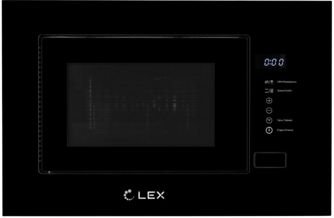 Встраиваемая микроволновая печь LEX Bimo 20.01, 20л, 700Вт, черный [chve000001]