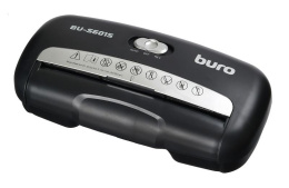 Уничтожитель бумаг Buro Home BU-S601S, P-1, 6 мм, 6 лист. одновременно, 10л