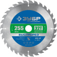 Диск пильный по дер. Зубр 36901-255-30-32_z01 d 255мм d посад. 30мм торцовочные пилы