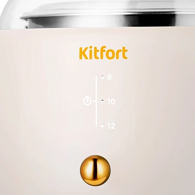 Йогуртница Kitfort КТ-6081-2 15Вт 1б. 1000мл розовый