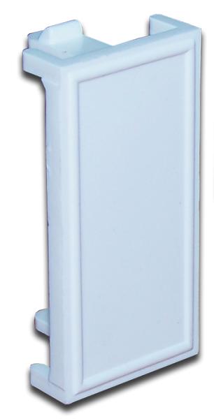 Заглушка 22.5х45, белая (LAN-SIP-22B-WH)