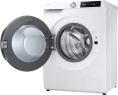 Стиральная машина Samsung WD11DG6B85BELP, с фронтальной загрузкой, 11кг, 1400об/мин, с паром, с сушкой, инверторная