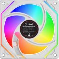 Вентилятор BLOODY BD-CF120ARGB5 LCD 120мм, 4-pin, 1600об/мин, 11 - 26 дБ, ARGB, белый, Ret [bd-cf120argb5-wh]