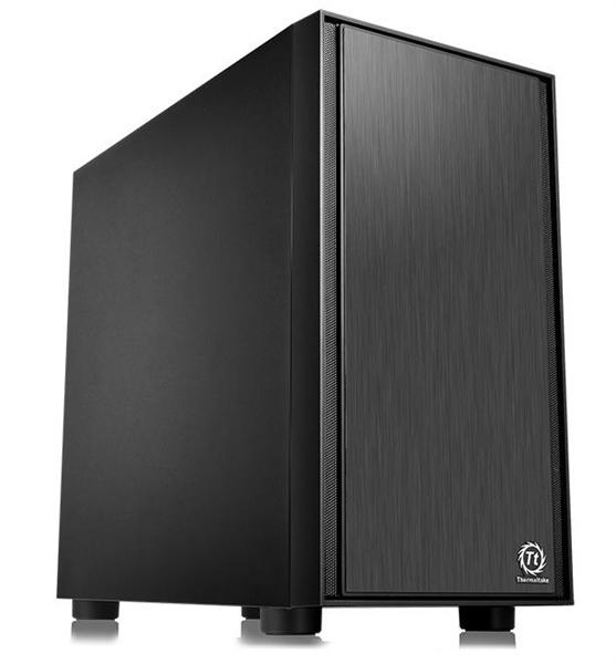 Корпус mATX Thermaltake Versa H17, Micro-Tower, без БП, черный [ca-1j1-00s1nn-00]