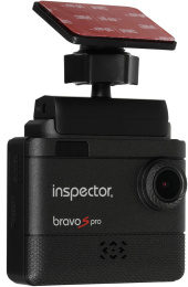 Видеорегистратор с радар-детектором Inspector BRAVO S PRO черный 2Mpix 1080x1920 1080p 140гр. GPS iCatch SPCA6350M