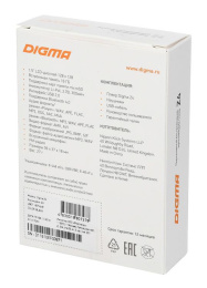 MP3 плеер Digma Z4 BT flash,  16ГБ,  черный