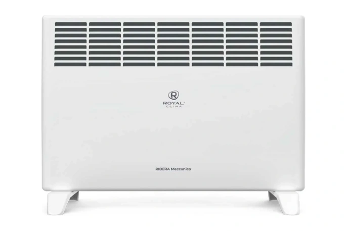 Конвектор Royal Clima Ribera Meccanico REC-R1500M, 1500Вт, с терморегулятором, белый