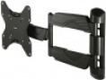 Кронштейн для телевизора HAMA H-118665, 10-48", настенный, поворот и наклон,  черный [00118665]