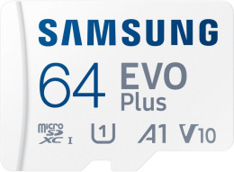 Флеш карта microSDXC 64GB Samsung MB-MC64SA EVO Plus + adapter