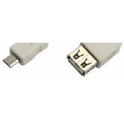 Rexant 18-1161 Кабель USB-A – micro USB, 1А, 0,2м, серый