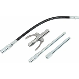 Профессиональный плунжерный шприц Inforce с быстросъёмом мини для густой смазки шланг+трубка 300атм, 150см3 08-09-16