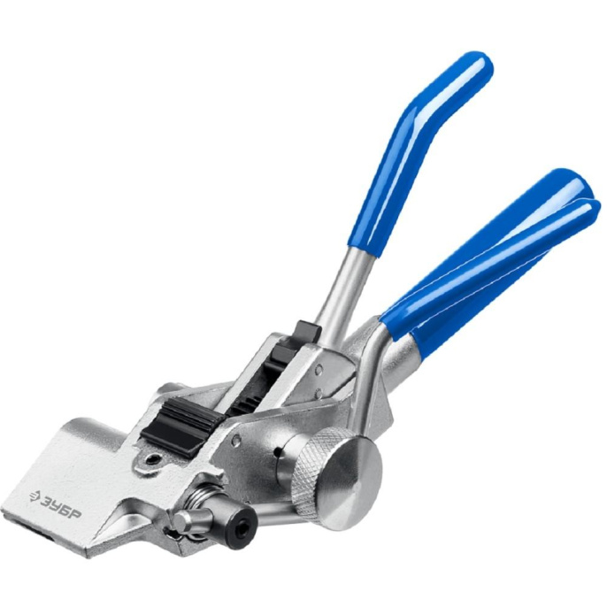 ЗУБР ИНХ-20, 2 в 1, инструмент для натяжения и резки стальной монтажной ленты, Профессионал [22624]