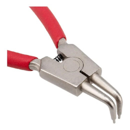 Rexant 12-4640 Щипцы для стопорных колец разжим загнутый 160 мм, обливные рукоятки