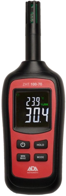 Бесконтактный измеритель влажности и температуры ADA ZHT 100-70 А00516