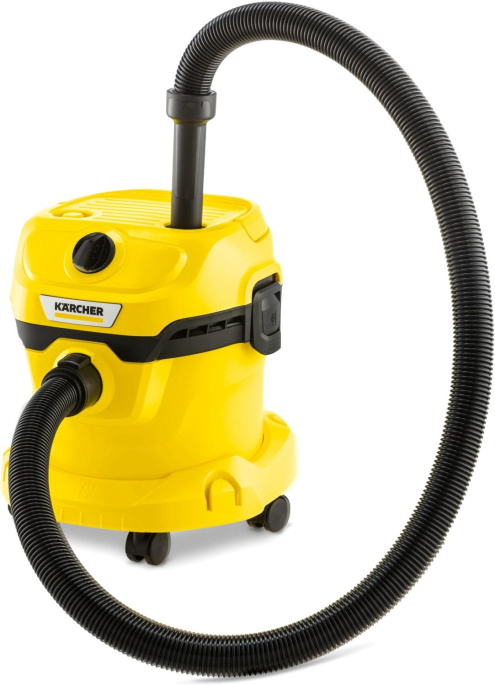 Строительный пылесос Karcher WD 2 Plus V-12/4/18, желтый [1.628-000.0]