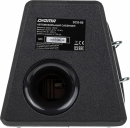 Сабвуфер автомобильный DIGMA DCS-80, активный
