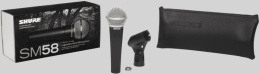 Микрофон проводной SHURE SM58-LCE черный/серебристый