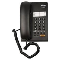 Телефон проводной Ritmix RT-330 черный (15118350)