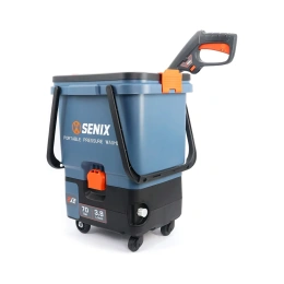 Мойка высокого давления аккумуляторная SENIX 2X2 40V, 105 Бар, 2 АКБ 4Ач, ЗУ HPWX2-M2-EU