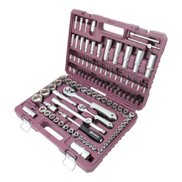 Универсальный набор инструмента THORVIK TS108 1/4 1/2DR 108 предметов 054012