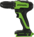 Дрель-шуруповерт Greenworks GD24DD35 аккум. патрон:быстрозажимной 3704007