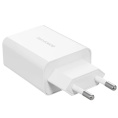 BOROFONE BA21A/ Сетевое ЗУ/ QC 3.0/ 1 USB/ Выход: 5V_9V_12V, 18W/ White