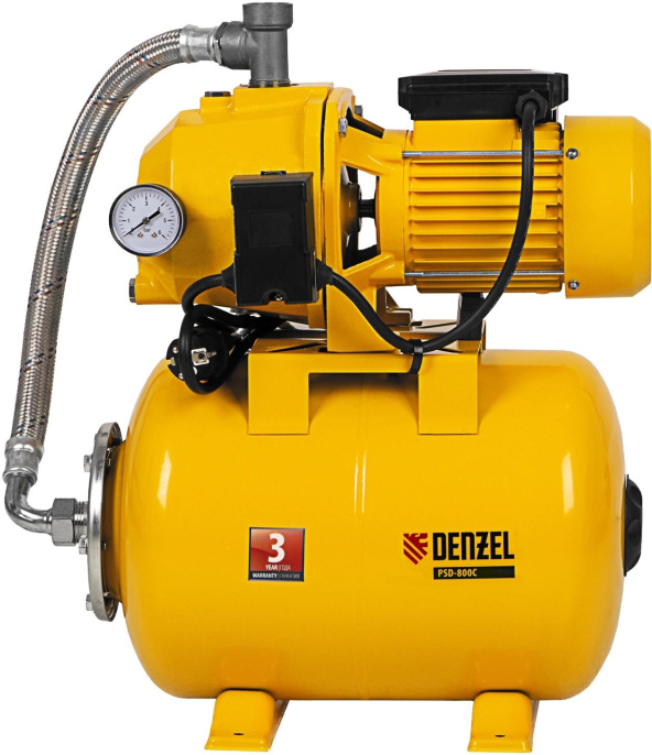 Насосная станция центробежный Denzel PSD800C 800Вт 2400л/час 97212