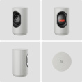 Камера видеонаблюдения IP ЯНДЕКС YNDX-00582GRY,  2560х1440 pix,  5.85 мм,  серый