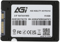 Накопитель SSD AGI AI178 512GB AGI512G17AI178 2.5", SATA 3.0, 3D TLC, скорость чтения/записи: 550/510MB/s