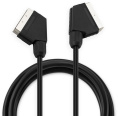 Кабель соединительный аудио-видео Buro SCART m - SCART m , 1м, черный [bsc001-b-1]