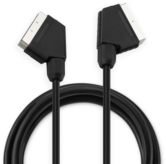 Кабель соединительный аудио-видео Buro SCART m - SCART m , 1м, черный [bsc001-b-1]