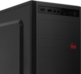 ПК IRU Planio 320A5SEV MT Ath Pro 300GE 3.4 8Gb SSD256Gb Vega 3 FreeDOS GbitEth 400W черный RUS 2166874