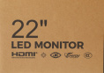 21.45" Монитор NPC MF2204, 1920x1080, VA, 75Гц, 1хHDMI, черный