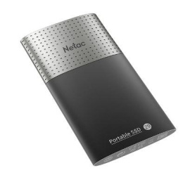250ГБ Внешний диск SSD NETAC Z9 NT01Z9-250G-32BK, USB-C, запись - 480МБ/с, чтение - 550МБ/с, черный