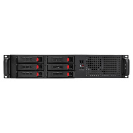 Серверная платформа ExeGate Pro 2U660-HS06 <RM 19", высота 2U, глубина 660, Redundant БП 2x550W, 6xHotSwap, USB> EX294283RUS