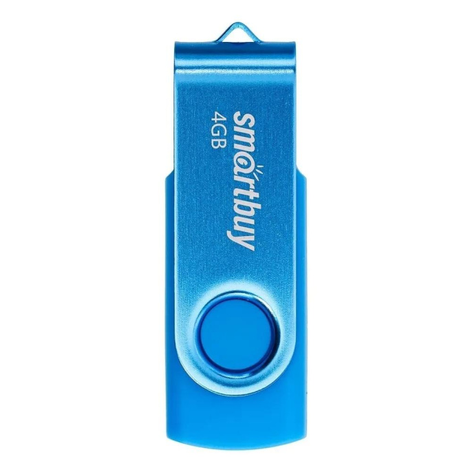 Smartbuy USB Drive 4GB Twist Blue SB004GB2TWB