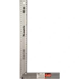 Алюминиевый угольник Matrix 400 мм литой 32474