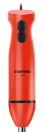 Блендер StarWind SBP2201,  погружной,  красный/черный
