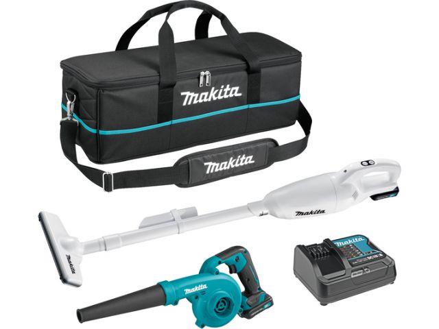 Набор электроинструмента MAKITA CLX 245 SAX1 UB100D, CL108FD, 1xBL1021, DC10SB CLX245SAX1