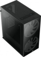 Корпус ATX Aerocool Python-G-BK-v1, Midi-Tower, без БП, черный