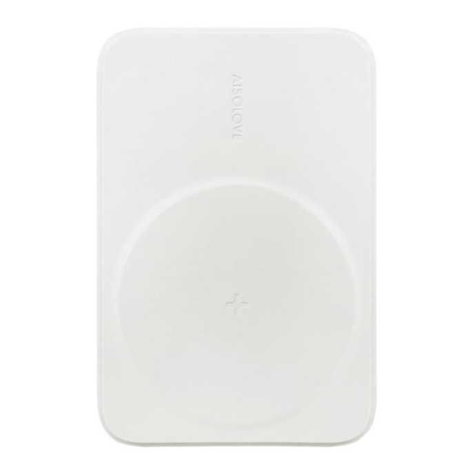 Мобильный аккумулятор Solove W12 5000mAh QC3.0/PD3.0 20W 3A USB-C беспров.зар. белый W12 WHITE RUS