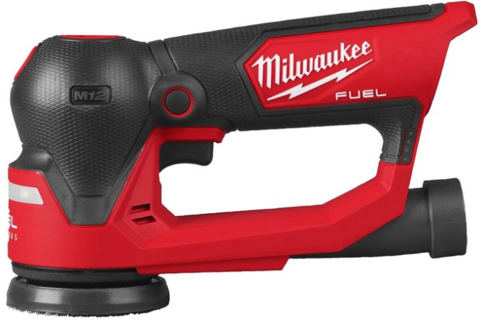 Эксцентриковая шлифмашина Milwaukee M12 FSDR75-0B (4933498232) (уровень колебаний: 4000-10000 дв/мин, размер шлифподошвы: 75 мм, диаметр колебаний: 2.5 мм, 4 скорости)