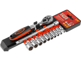 Набор головок 1/4" 4-13мм 12предм. PRO STARTUL PRO-41414