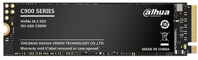 Накопитель SSD Dahua C900 512GB DHI-SSD-C900N512G М.2, PCI Express 3.0 x4, 3D NAND, скорость чтения/записи: 2000/1500MB/s