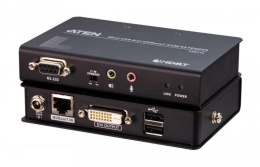 Удлиниетль ATEN Mini USB DVI HDBaseT™ KVM Extender 1920 x 1200@100m CE611-AT-G
