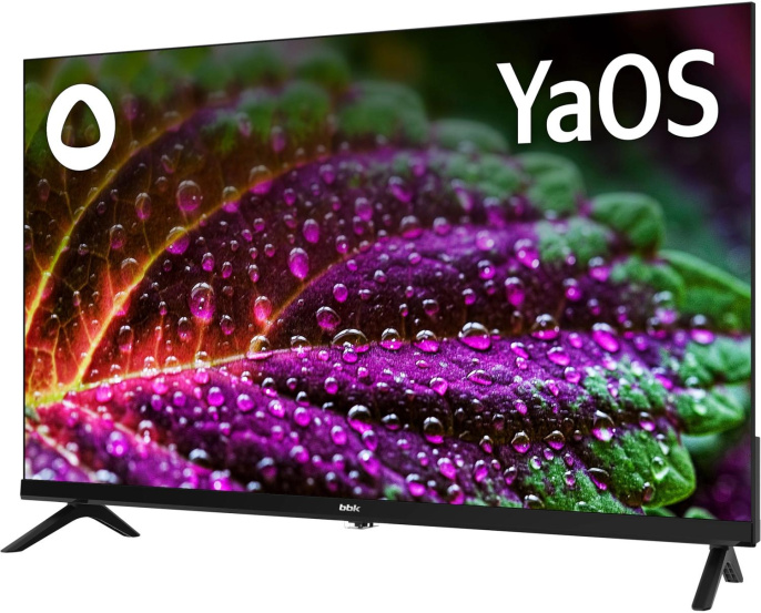 Телевизор LED BBK 32" 32LEX-7235/FTS2C B Яндекс.ТВ черный FULL HD 60Hz DVB-T2 DVB-C DVB-S2 USB WiFi Smart TV RUS (32LEX-7235/FTS2C (B))