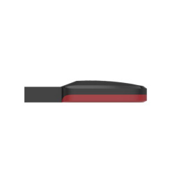 Флешка USB NETAC U197 8ГБ, USB2.0, черный и красный [nt03u197n-008g-20bk]