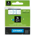 Картридж DYMO D1, белый / синий / 12мм,  синий шрифт, белый фон,  7м ( S0720540